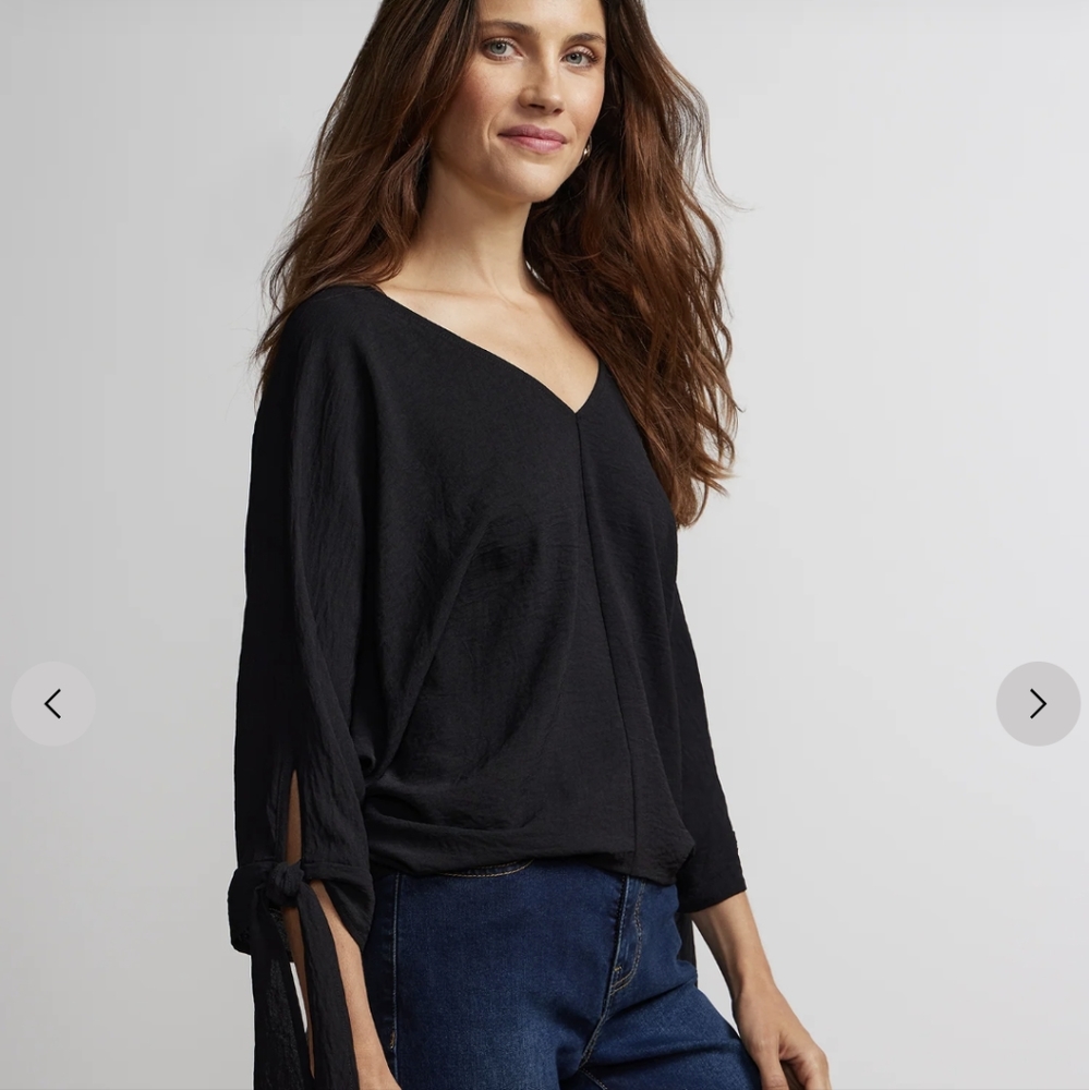 NY & Company Tie Top